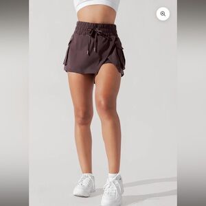 POPFLEX hiking superskort - pecan - size small